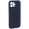 Чехол-накладка пластиковая GKS Design Creative Case с силиконовыми бортами для iPhone 12 Pro Max (6.7") Черный - фото 40305
