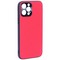 Чехол-накладка пластиковая GKS Design Creative Case с силиконовыми бортами для iPhone 12 Pro Max (6.7") Красный - фото 40310