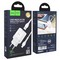 Адаптер питания Hoco N1 Ardent single port charger с кабелем MicroUSB (USB: 5V max 2.4A) Белый - фото 41007