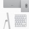Apple iMac 24" Retina 4,5K 2021 MGTF3RU (M1, 8C CPU, 7C GPU, 8Gb, 256Gb SSD, серебристый) - фото 41778