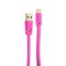 Дата-кабель USB Hoco X9 High speed Lightning (1.0 м) Розовый - фото 55871