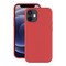 Чехол-накладка силикон Deppa Gel Color Case D-87761 для iPhone 12 mini (5.4") 1.0мм Красный - фото 42921