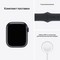 Apple Watch Series 7 GPS 41mm Midnight Aluminum Case with Midnight Sport Band (тёмная ночь) MKMX3RU - фото 44786