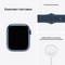 Apple Watch Series 7 GPS 41mm Blue Aluminum Case with Abyss Blue Sport Band (синий) - фото 44843