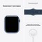 Apple Watch Series 7 GPS 45mm Blue Aluminum Case with Abyss Blue Sport Band (синий) - фото 44889