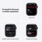 Apple Watch Nike Series 7 GPS 41mm Midnight Aluminium Case with Anthracite/Black Nike Sport Band (антрацитовый/чёрный) MKN43 - фото 44922