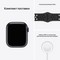 Apple Watch Nike Series 7 GPS 41mm Midnight Aluminium Case with Anthracite/Black Nike Sport Band (антрацитовый/чёрный) MKN43RU - фото 44901