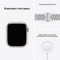 Apple Watch Nike Series 7 GPS 41mm Starlight Aluminium Case with Pure Platinum/Black Nike Sport Band (чистая платина/чёрный) MKN33 - фото 44931