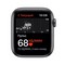 Apple Watch SE GPS 44mm Space Gray Aluminum Case with Midnight Sport Band (тёмная ночь) - фото 45023