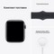 Apple Watch SE GPS 44mm Space Gray Aluminum Case with Midnight Sport Band (тёмная ночь) - фото 45027