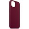 Накладка силиконовая MItrifON для iPhone 13 Pro Max (6.7") без логотипа Maroon Бордовый №52 - фото 45430