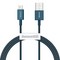 Дата-кабель USB Baseus Superior Series Fast Charging Data Cable Lightning 2.4A (CALYS-C03) 2.0м Синий - фото 45855