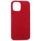 Накладка бархатная MItrifON для iPhone 12 Pro Max (6.7") без логотипа Красная - фото 46056
