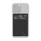 Чехол силиконовый Deppa для смартфонов с функцией держателя карт D-4730 Черный - фото 48025