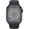 Apple Watch Series 8 GPS 41mm Midnight Aluminium (тёмная ночь) MNP53 - фото 48794