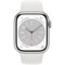 Apple Watch Series 8 GPS 41mm S/M/L Silver Aluminium/White (серебристый/белый) - фото 48809