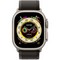 Apple Watch Ultra GPS + Cellular, 49mm S-M/М-L Titanium Case with Black/Gray Trail Loop (черный/серый) - фото 48922
