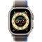 Apple Watch Ultra GPS + Cellular, 49mm S-M/М-L Titanium Case with Blue/Gray Trail Loop (синий/серый) - фото 48928