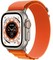 Apple Watch Ultra GPS + Cellular, 49mm S/M/L Titanium Case with Orange Alpine Loop (оранжевый) - фото 48945