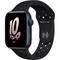 Apple Watch SE 2022 GPS 44mm S/M/L Midnight Aluminium with with Nike Sport Band (тёмная ночь/черный) - фото 49530