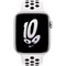 Apple Watch SE 2022 GPS 44mm S/M/L Silver Aluminium with Nike Sport Band (серебристый/белый) - фото 49537