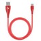 Дата-кабель USB Deppa D-72290 USB - Type-C Ceramic (1.0м) Красный - фото 49625