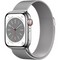 Apple Watch Series 8 GPS + Cellular 41mm Steel Case, silver milanese (серебристый) ML753 - фото 49886