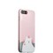 Набор iBacks Ladys 2-piece Suit - Приветствие Медведя зеркало&гребень&накладка для iPhone 8 Plus/ 7 Plus (5.5") - Розовый - фото 50084