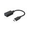 Переходник-адаптер Deppa OTG USB-A 3.0/ Type-C D-72208 0.15м Черный - фото 12238