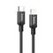 USB дата-кабель Hoco X14 Double speed PD charging data cable for Type-C to Lightning (1.0 м) Черный - фото 50863