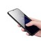 Стекло защитное Hoco Nano 3D A12 узкие силиконовые рамки для iPhone 11 Pro/ XS/ X (5.8") Black - фото 50884