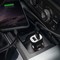 Разделитель автомобильный Deppa Car charger 2.4A MFI D-11285, дата-кабель 8-pin Lightning 1.2m 12/24V (2USB: 5V/2.4A) Черный - фото 50993