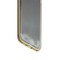 Чехол&бампер силиконовый прозрачный для iPhone SE (2020г.)/ 8/ 7 (4.7) в техпаке Золотистый борт - фото 51039