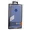Чехол-накладка Deppa Case Silk TPU Soft touch D-89037 для iPhone XS Max (6.5") 1мм Синий металик - фото 51152
