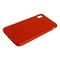 Чехол-накладка Deppa Case Silk TPU Soft touch D-89038 для iPhone XS Max (6.5") 1мм Красный металик - фото 51153