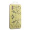 Чехол-накладка силиконовый Silicone Cover для iPhone XS Max (6.5") Узор Желтый - фото 51218