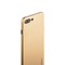 Чехол-накладка карбоновая Coblue 4D Glass & Carbon Case (2в1) для iPhone 8 Plus/ 7 Plus (5.5") Золотистый - фото 52028