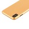 Чехол-накладка пластик Soft touch Deppa Air Case D-83322 для iPhone XS/ X (5.8") 1мм Золотистый - фото 52109
