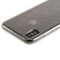 Чехол-накладка силикон Deppa Chic Case с блестками D-85339 для iPhone XS/ X (5.8") 0.8мм Черный - фото 52115
