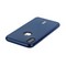 Чехол-накладка силиконовый Cherry матовый 0.4mm & пленка для iPhone XS/ X (5.8") Синий - фото 52154
