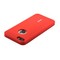 Чехол-накладка силиконовый Cherry матовый 0.4mm & пленка для iPhone SE/ 5S/ 5 (4.0") Красный - фото 52156