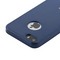 Чехол-накладка силиконовый Cherry матовый 0.4mm & пленка для iPhone SE/ 5S/ 5 (4.0") Синий - фото 52157