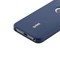 Чехол-накладка силиконовый Cherry матовый 0.4mm & пленка для iPhone SE/ 5S/ 5 (4.0") Синий - фото 52158