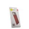 Накладка Baseus WIAPIPHX-QF09 силиконовая Slim Lotus Case для iPhone XS/ X (5.8") Матовая с пластиковой красной вставкой - фото 52168