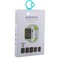 Чехол силиконовый бампер COTECi PU+TPU case для Apple Watch Series 5/ 4 (CS7051-BY) 40мм Черный (салатовый ободок) - фото 52361