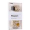 Чехол-накладка пластиковая KZDOO Flowers TPU+Dried Flowers+Lucite для Iphone 11 Pro (5.8") силиконовый борт Желтая - фото 52625