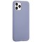 Чехол-накладка силиконовая KZDOO iCoat Liquid Silicone для iPhone 11 Pro (5.8") Серо-лавандовый - фото 52867