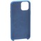 Накладка силиконовая MItrifON для iPhone 11 Pro Max (6.5") без логотипа Blue Синий №38 - фото 52890