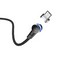 Дата-кабель USB Hoco S8 Magnetic charging data cable for MicroUSB (1.2м) (2.4A) Черный - фото 52985