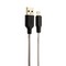 Дата-кабель USB Hoco X21 Silicone Lightning (1.2 м) Black & White - фото 53091